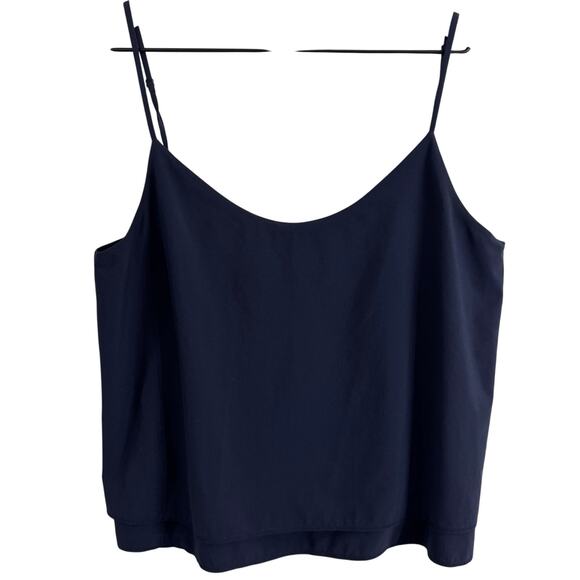 Athleta FWS Cami Navy Blue Tank Top Size Small - Picture 2 of 6